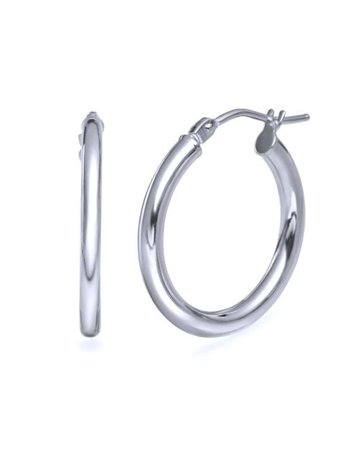 Zohreh Metallic Large Statement Hoop Earring Pair 9K