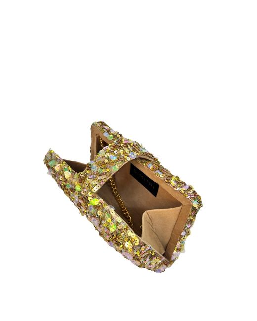 Simitri Green Moss Kitsch Clutch