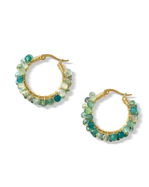 FV Jewellery Blue Steel Me Aqua Earrings