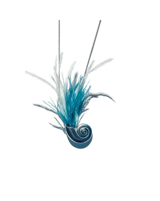 Babaloo Blue Ocean Whisper Shell Necklace