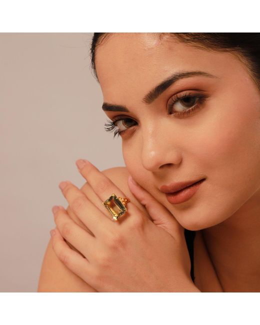 GEM BAZAAR Metallic Spirit Of Nature Ring