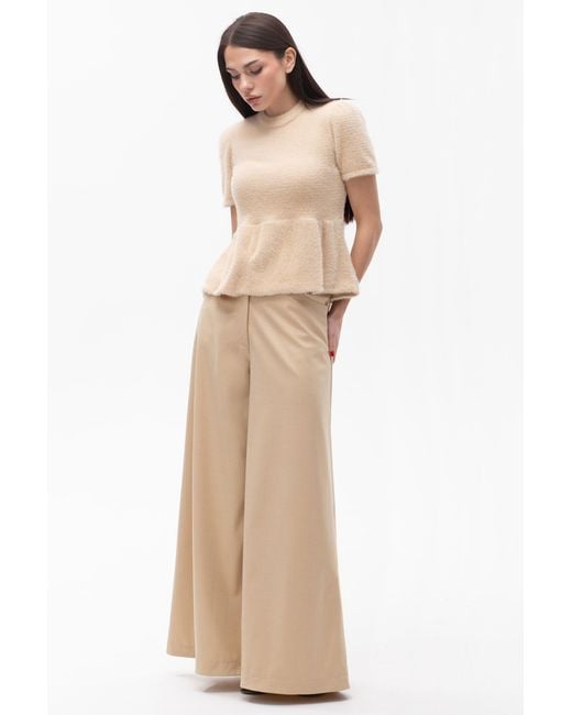 Maison Bogomil Natural Palazzo Pants