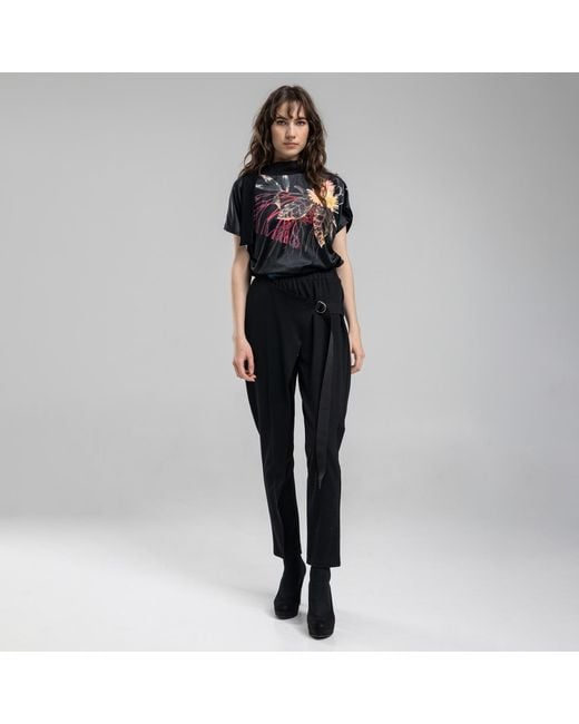ARTISTA Black Run Pants