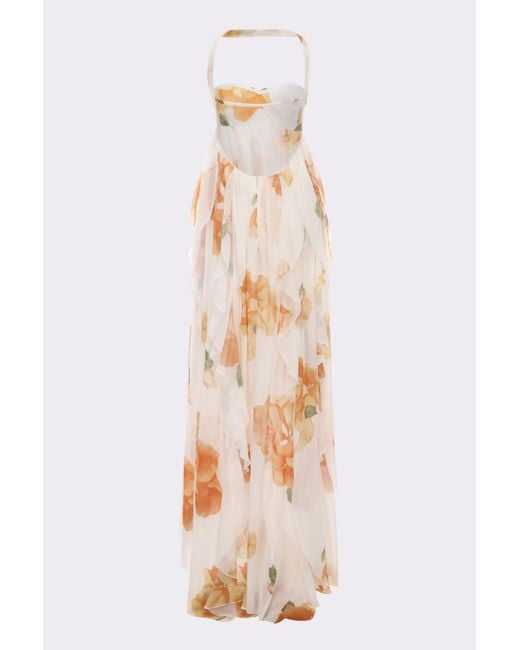 Nana Jacqueline Natural Floral Mariah Dress