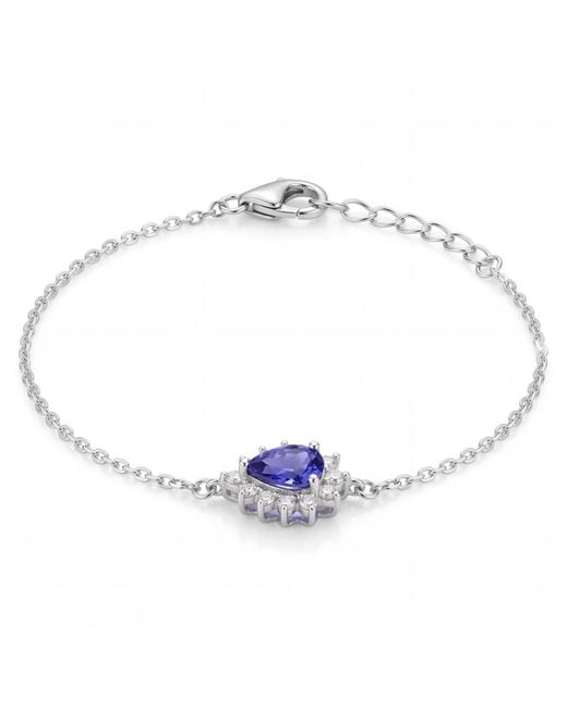 Latelita London Metallic Phillippa Bracelet Tanzanite