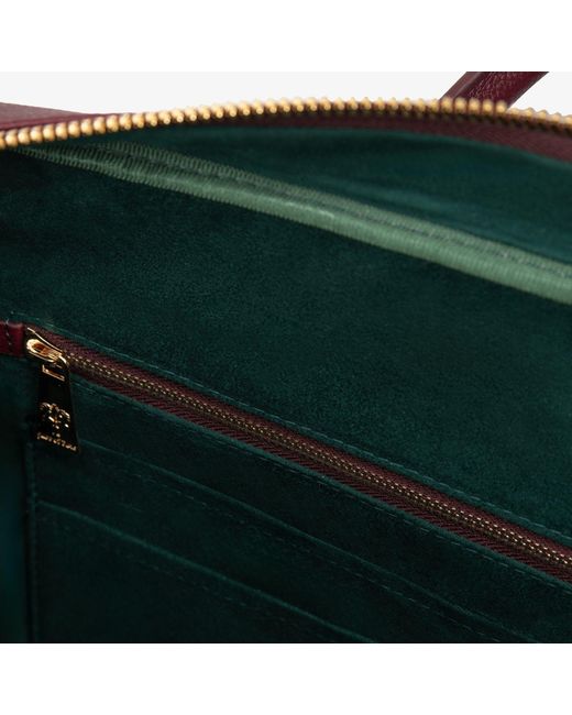PLACE OF ELMS Purple Classic Cabernet Gentlemen Briefcase for men