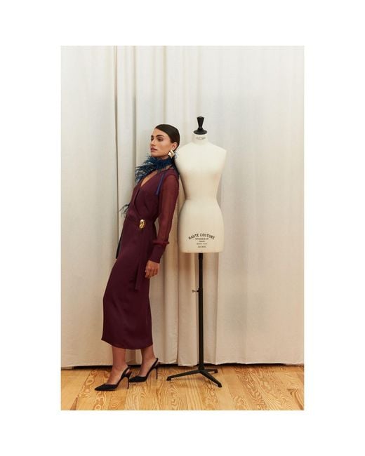Eternoir Purple Amethyst Grace Dress