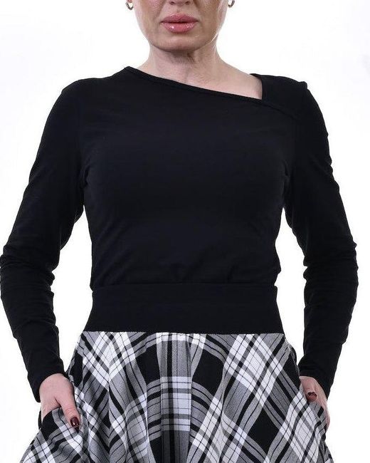 Frock Tales Blue Avalon Asymmetric Top