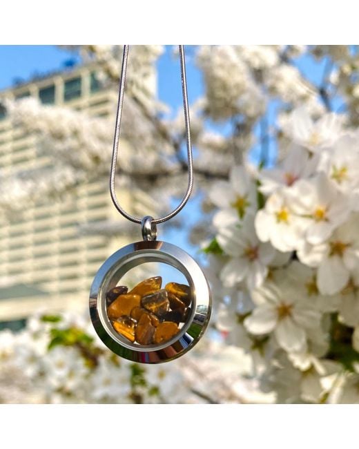 My Little Nature Black Crystal Necklace