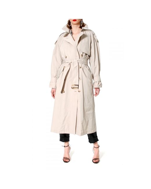 AGGI by HALEWSKI Natural Céline Beige Trench-coat
