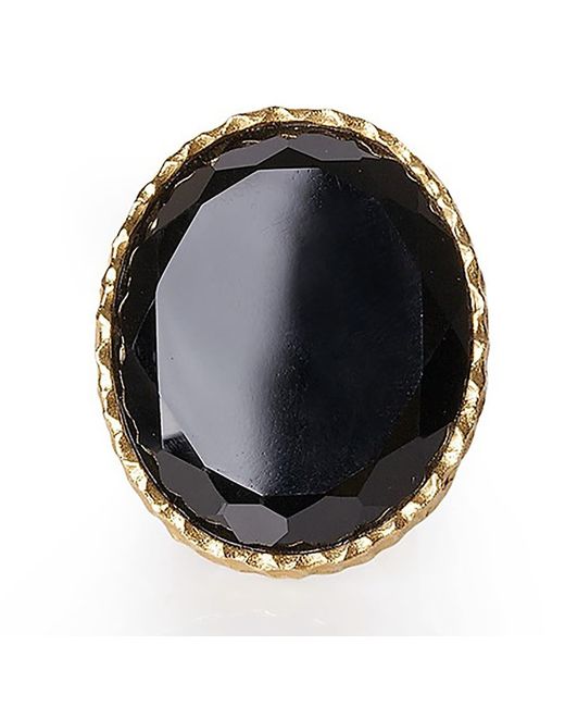 Christina Greene Black Statement Ring