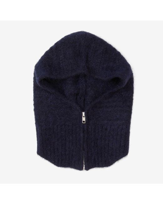 Arctic Fox & Co. Blue The Alpaca Zip Balaclava