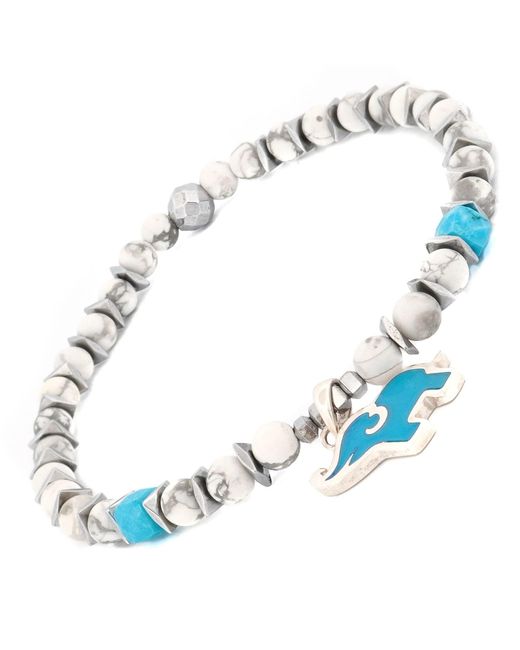 Ebru Jewelry Blue Elephant Soul Bracelet for men