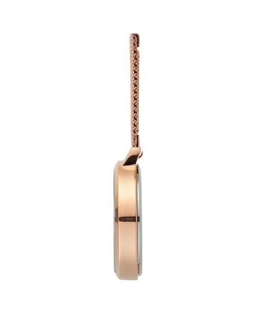Bermuda Watch Company Natural Annie Apple Meraki Blush Mesh Fob 35
