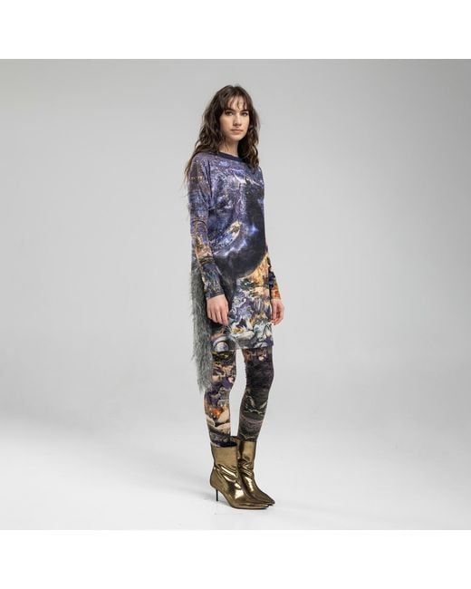 ARTISTA Blue Fortuna Dress