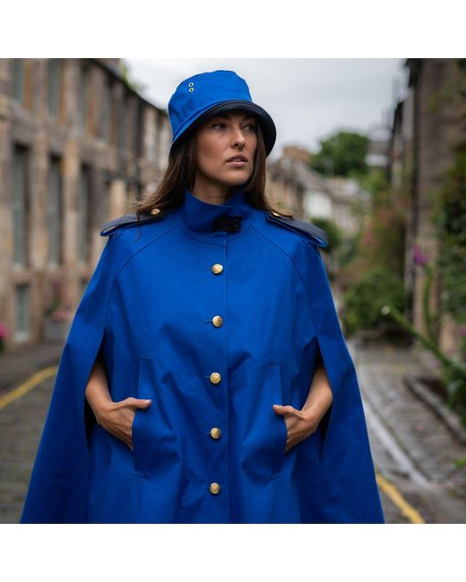 BEIRA Blue Rosa Royal Waterproof Bucket Hat