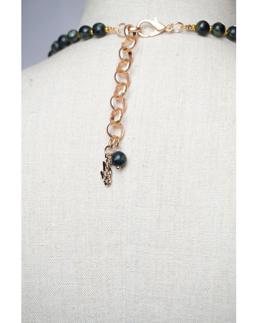Natalia Petruch Metallic Mystic Rabbit Necklace