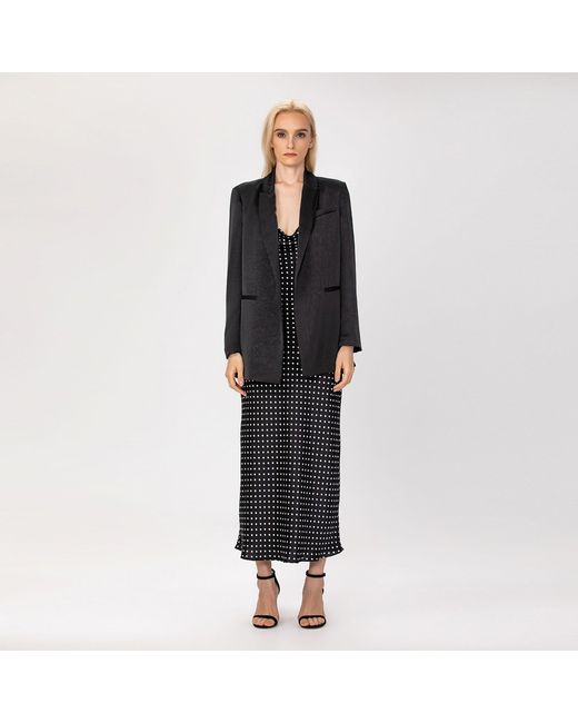 Smart and Joy Black Blazer Long