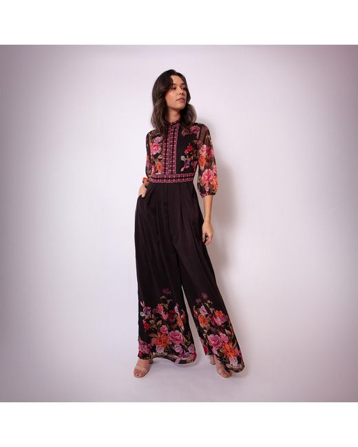 Raishma Red Harper Jumpsuit