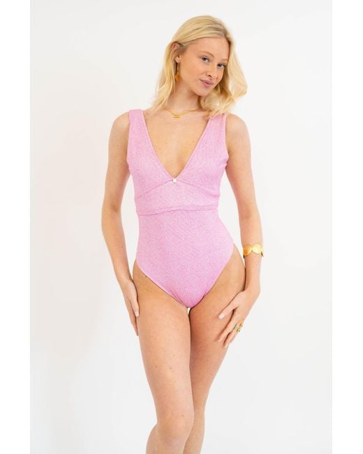 Leyla Maya Ltd Pink Beccah Swimsuit