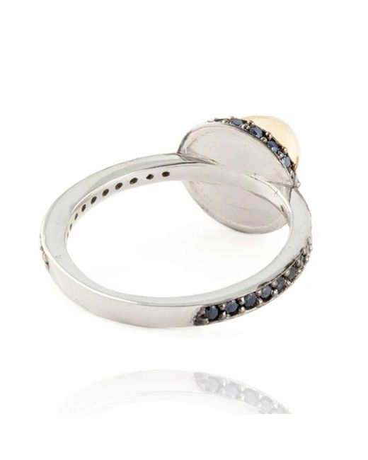 The Jewellery Store London Metallic Istanbul Soul Citrine And Spinel Ring