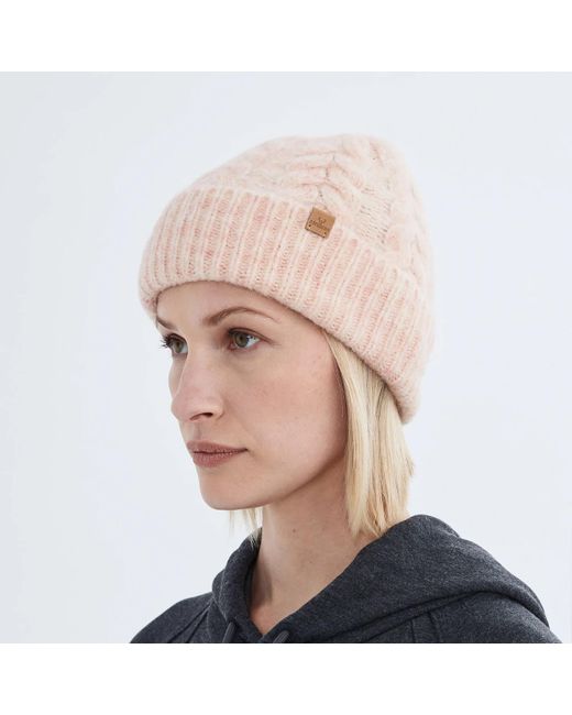 Norbron Pink Wainy Soft Peach Beanie