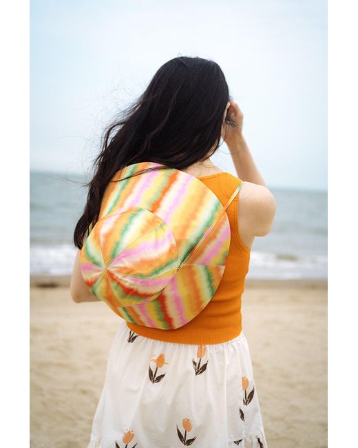 Lost Pattern Multicolor Day Dream Reversible Sun Hat