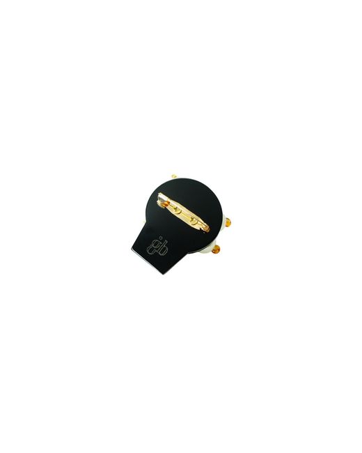 Gissa Bicalho Metallic Acrylic Handmade Brooch S Pop Up