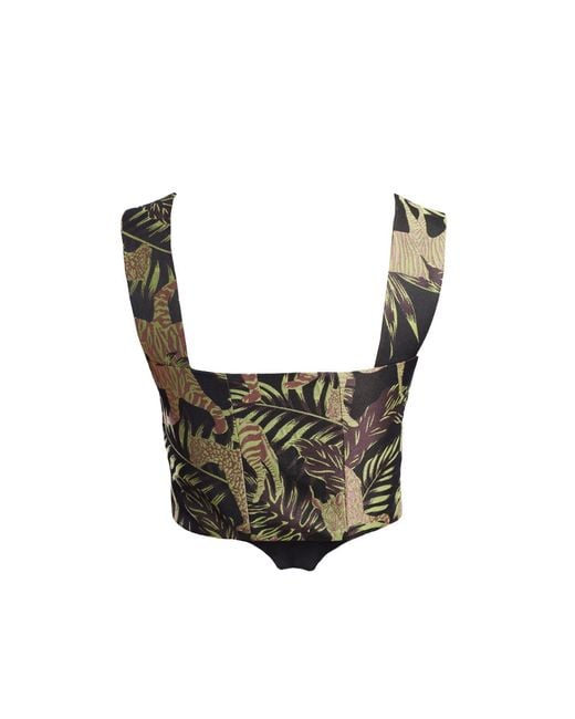 Psychedelic Overdose. Multicolor Jungle Top