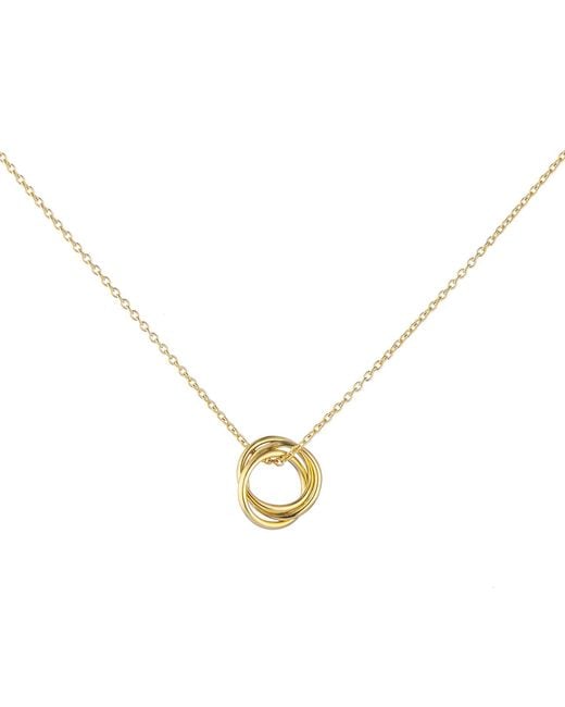 Auree Jewellery Metallic Knightsbridge Vermeil Russian Wedding Ring Necklace