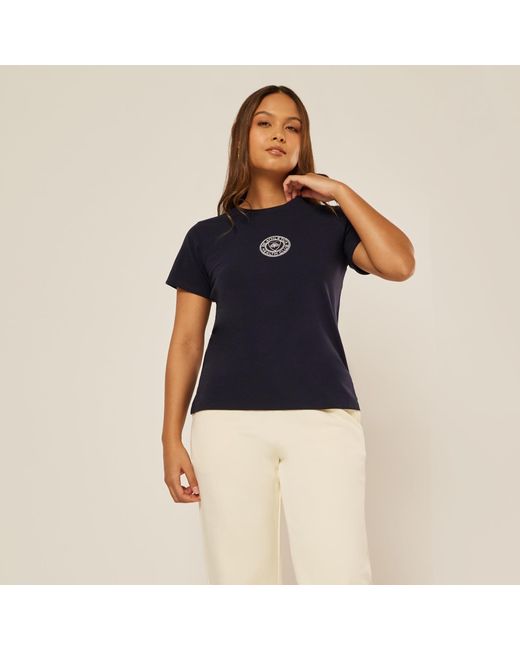Be Athletica Blue Health Club Tee