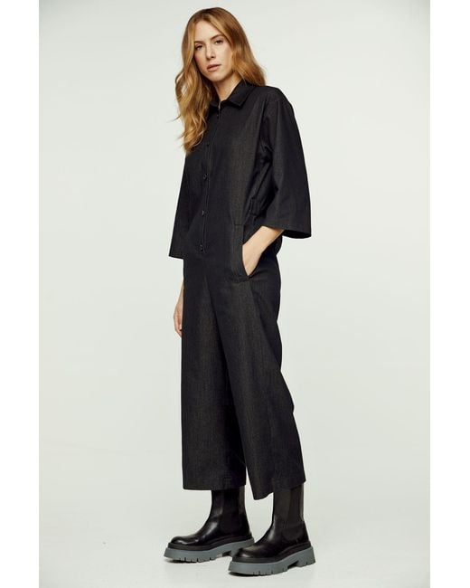 Conquista Blue Dark Denim Jumpsuit