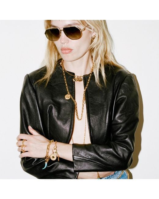 Alexie of Athens Metallic Convertible Protection Charm Choker