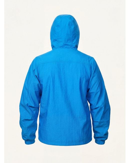 Saved Lab Blue Windbreaker for men