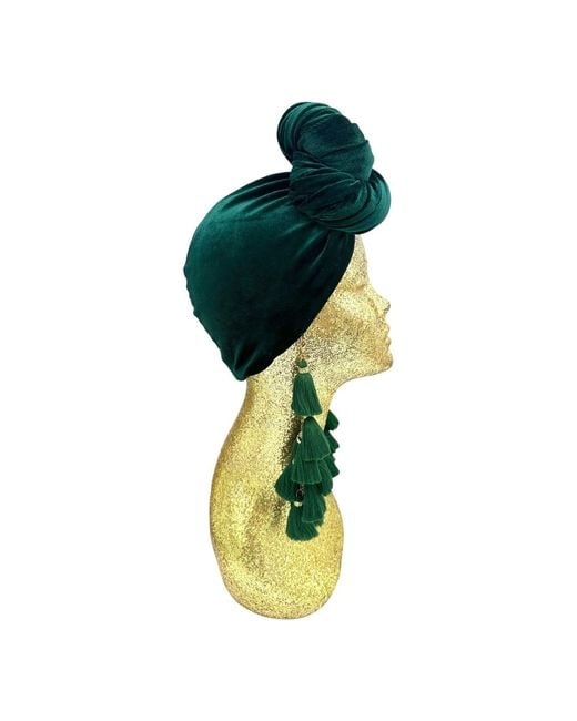 Julia Clancey Green Forest Chacha Turban