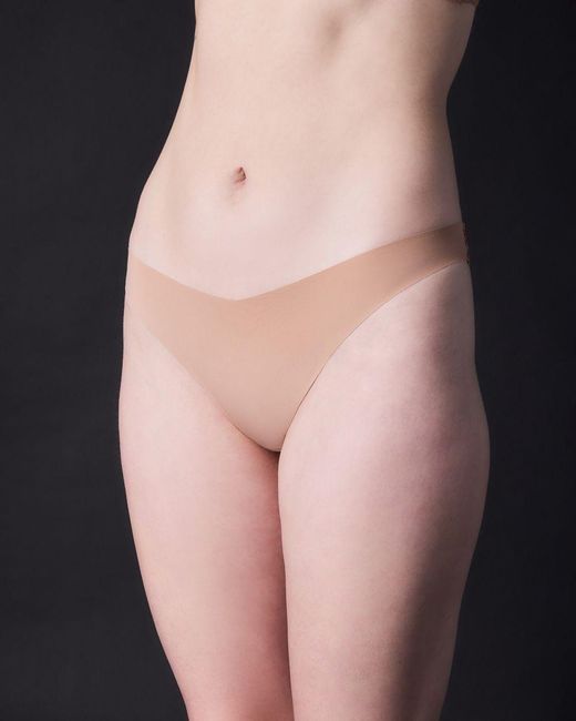 Journelle Natural Neutrals Allegra Jolie Thong Praline