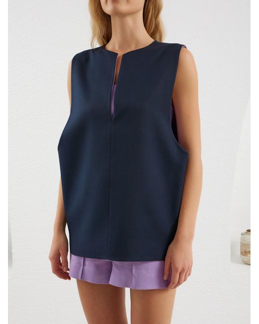 Lumina Eligma Blue The Pear Shirt