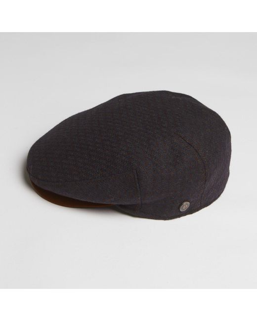 Dasmarca Hats Black Tailor Ukranian Tweed Wool Cap For for men
