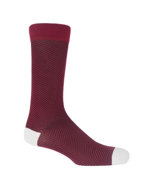 Peper Harow - Made in England Purple Groomsmen's Socks Bundle for men