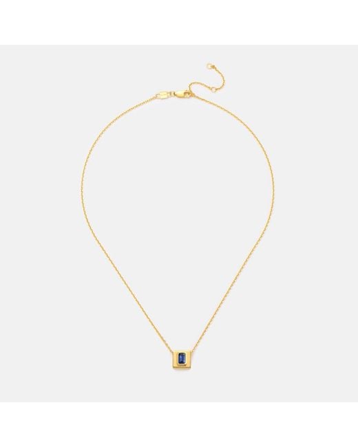 Kouree Metallic 'Baby Boy' Necklace Pendant Charm