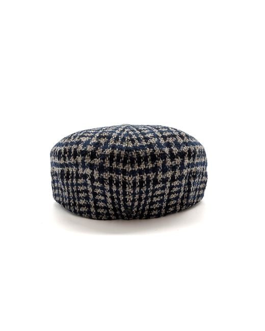 DORIA 1905 Black Irish Panel Cap for men
