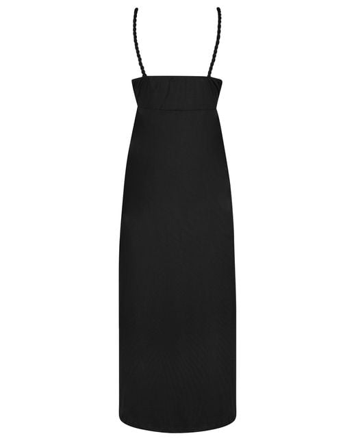 Chic by Lirette Black Maxi Jurk Natural