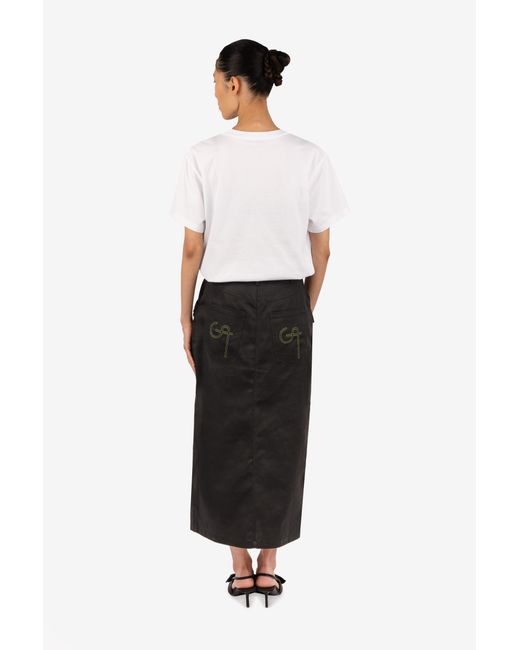 GUILLAUME ALEXANDRE Black Selena Skirt