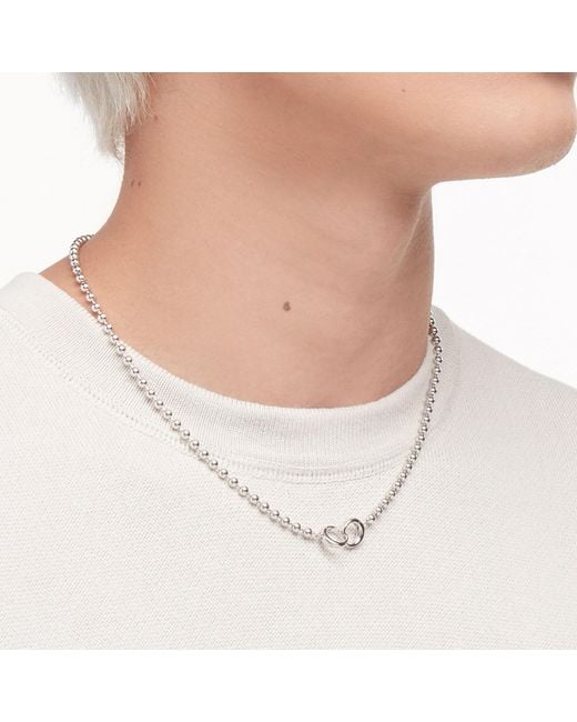 Onia Metallic Maxi Sphere Necklace