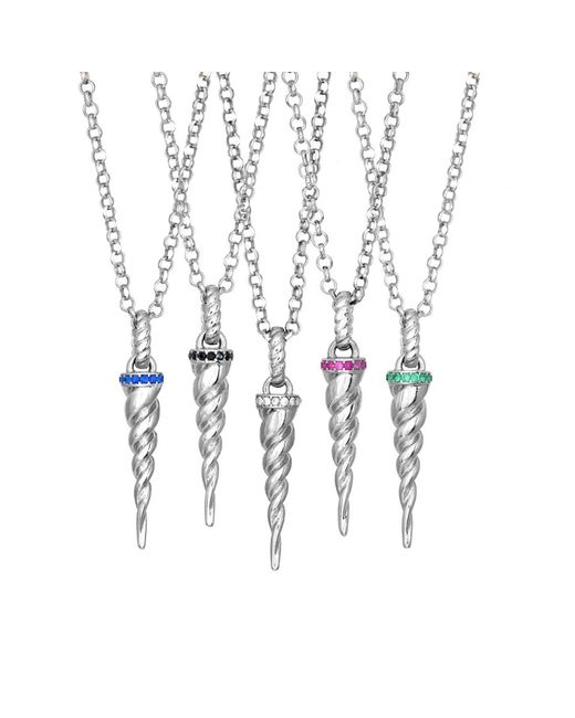 Myrto Katramadou Jewellery Metallic Unicorn Whisper – Necklace 925 Royal