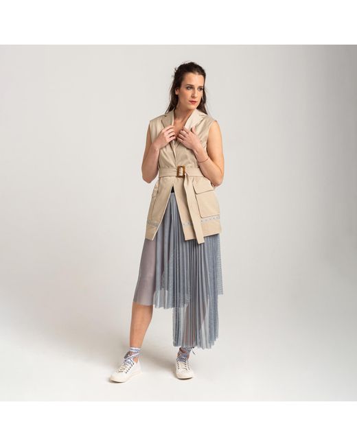ARTISTA Gray Cloud Skirt