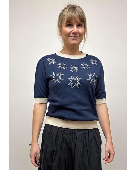 GROBUND Blue Alva Tee