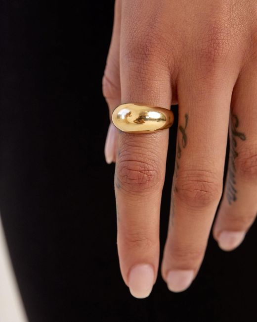 Öugie Metallic The Large Dome Ring