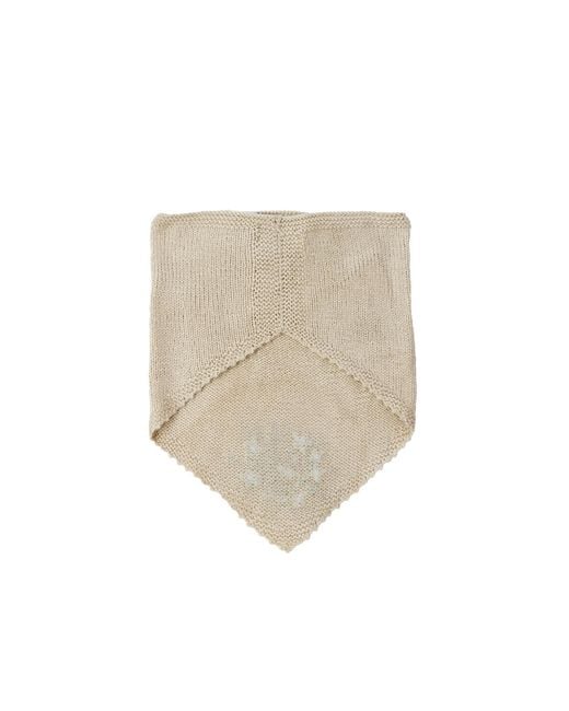 Saachi Floral Embroidered Natural Snood