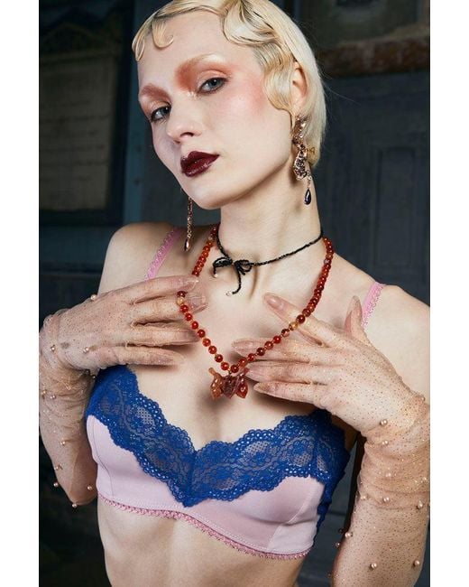Natalia Petruch Red Mystic Rabbit Necklace